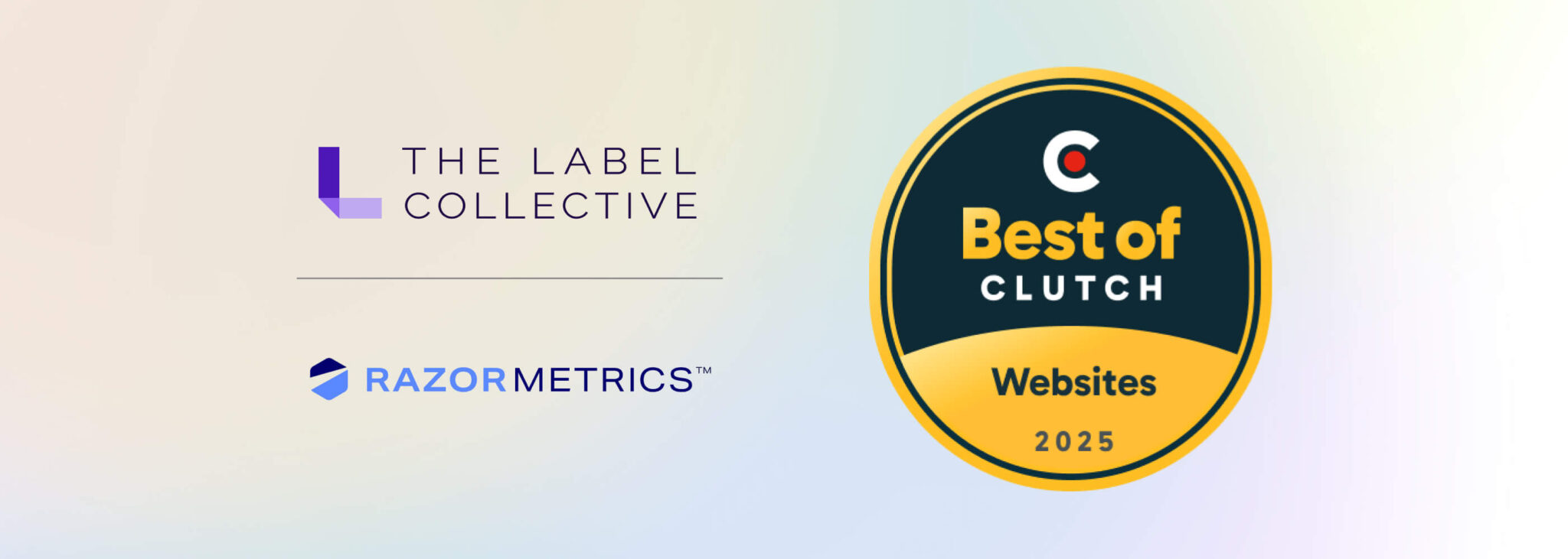 The Label Collective Named a 2025 Best of Clutch Winner in Websites